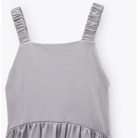 ZARA LONG MATCHING DRESS - Picture 5 of 5